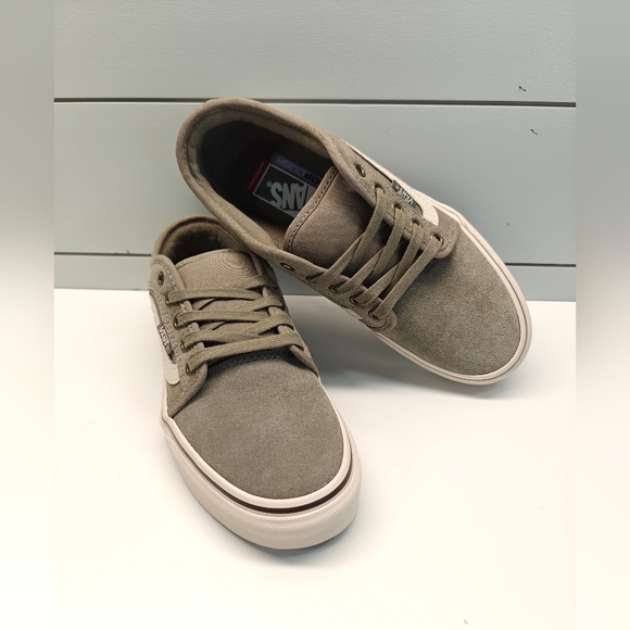 Vans Chukka Low Side stripe Mocha Wide Suede Skateboard sneakers Size Men's 6.5 - Picture 3 of 9